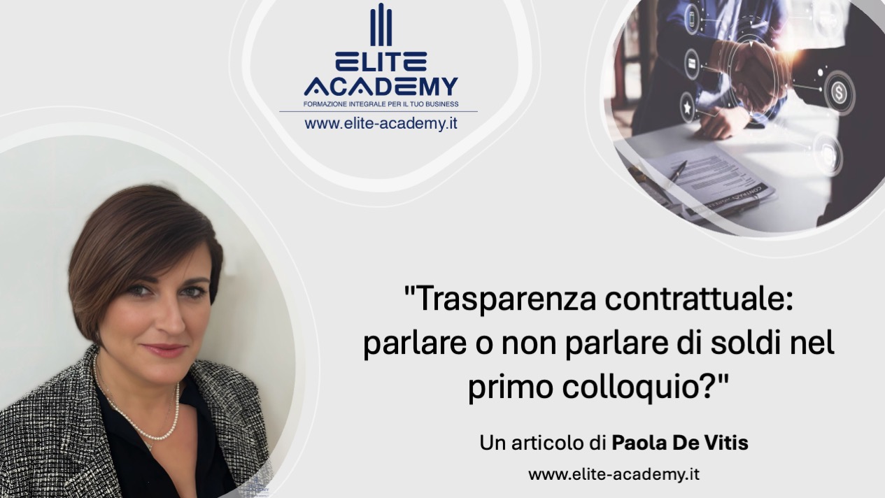 Trasparenza contrattuale: parlare o non parlare di soldi nel primo colloquio?